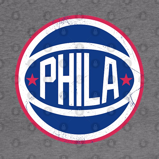 Phila Retro Ball - White by KFig21